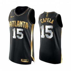 Dres Atlanta Hawks Clint Capela 15 2020-21 Crna Golden Edition Swingman